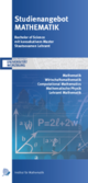 Titelseite Flyer Studienangebot Mathematik